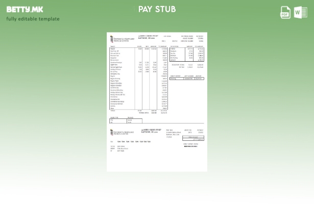 модерен стил на САД Мериленд Универзитетот во Мериленд Шаблон медицински систем